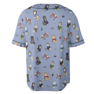 Purrs and Recreation Parks and Recreation Unisex Baseball Jersey