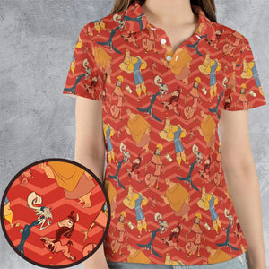 The Emperor's New Groove AOP Men/Women Polo Shirt