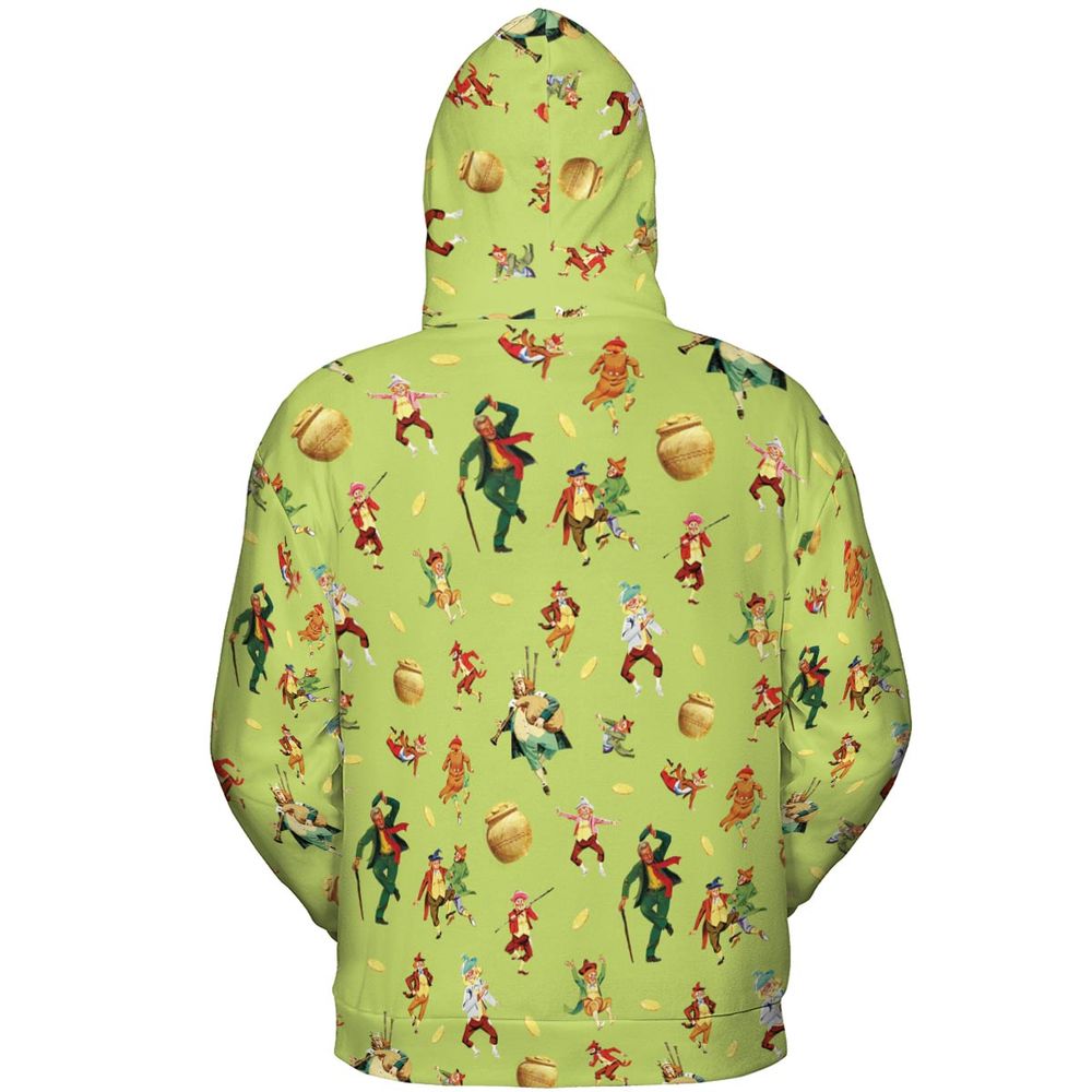 All-over Print Hoodie - HEU7C83Z -  - 4