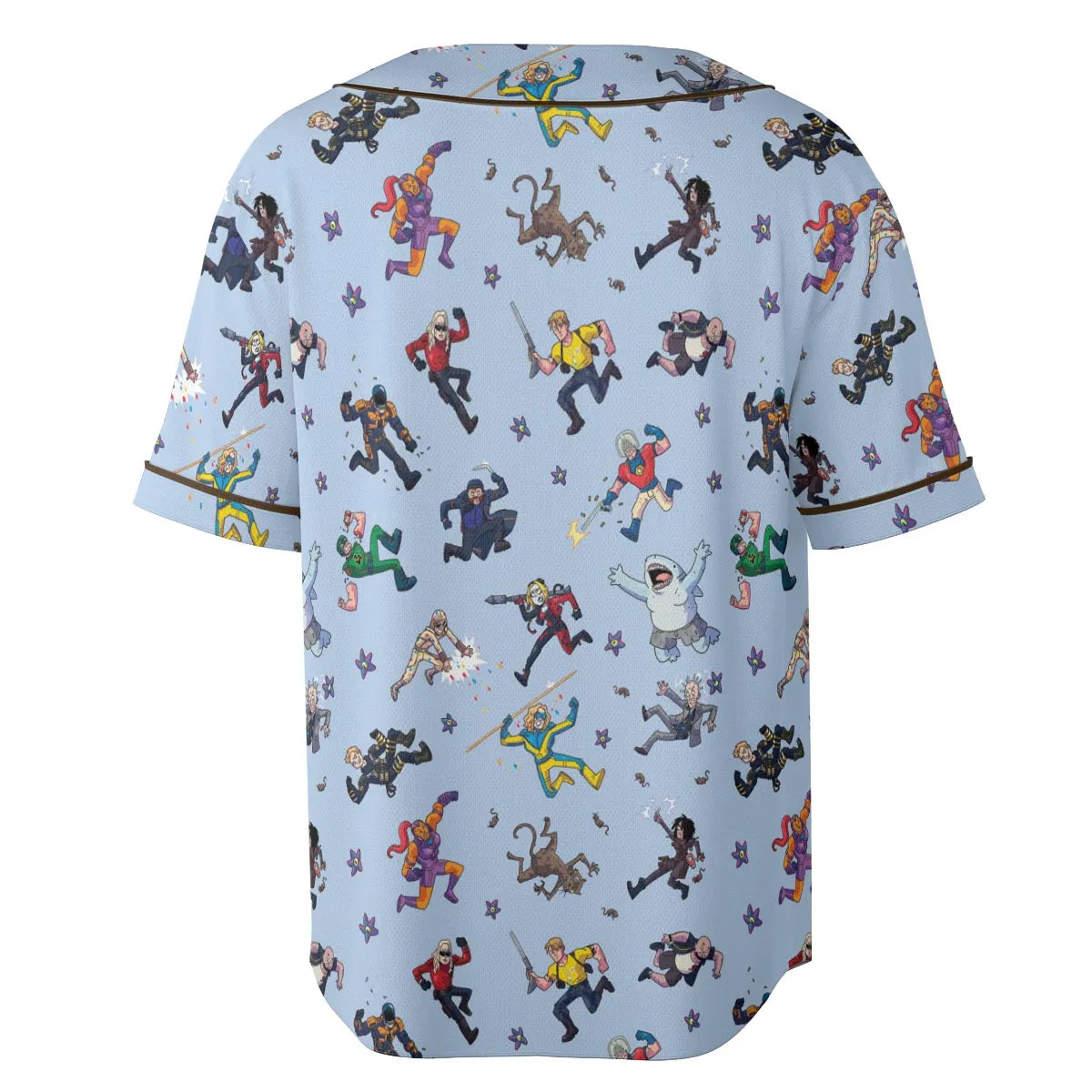 The Suicide Squad Pattern Unisex Baseball Jersey