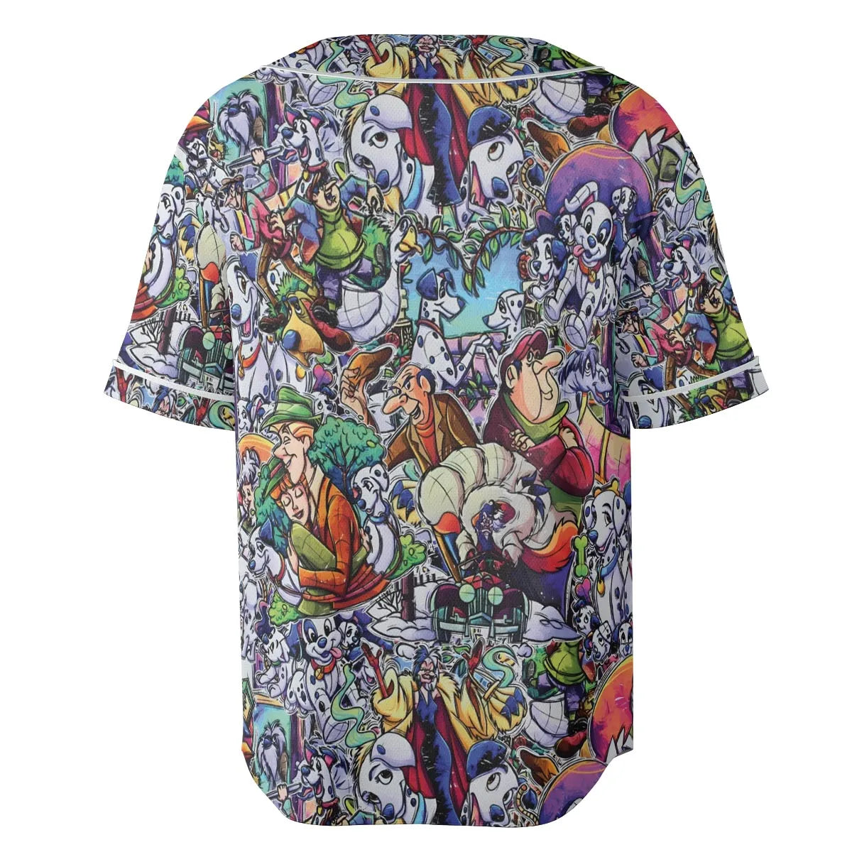 101 Dalmatians Main 90s Unisex Baseball Jersey