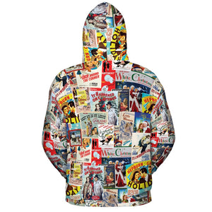 All-over Print Hoodie - 7D779KJE -  - 4
