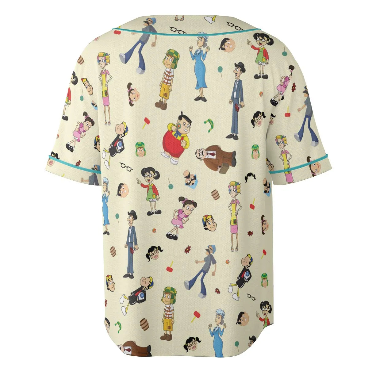 El Chavo Cartoon Characters Unisex Baseball Jersey