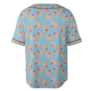 Lizzie Mcguire Badges Unisex Baseball Jersey
