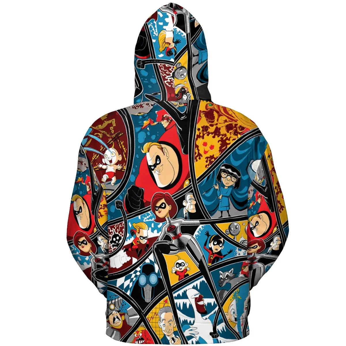 The Incredibles cartoon All-over Print Hoodie