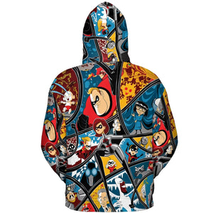 The Incredibles cartoon All-over Print Hoodie