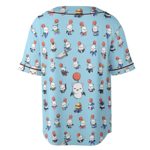Cute Moogle Final Fantasy Unisex Baseball Jersey