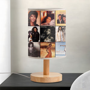 Natalie Cole Album Art Table Lamp Soul & Jazz Legend Decorative Light