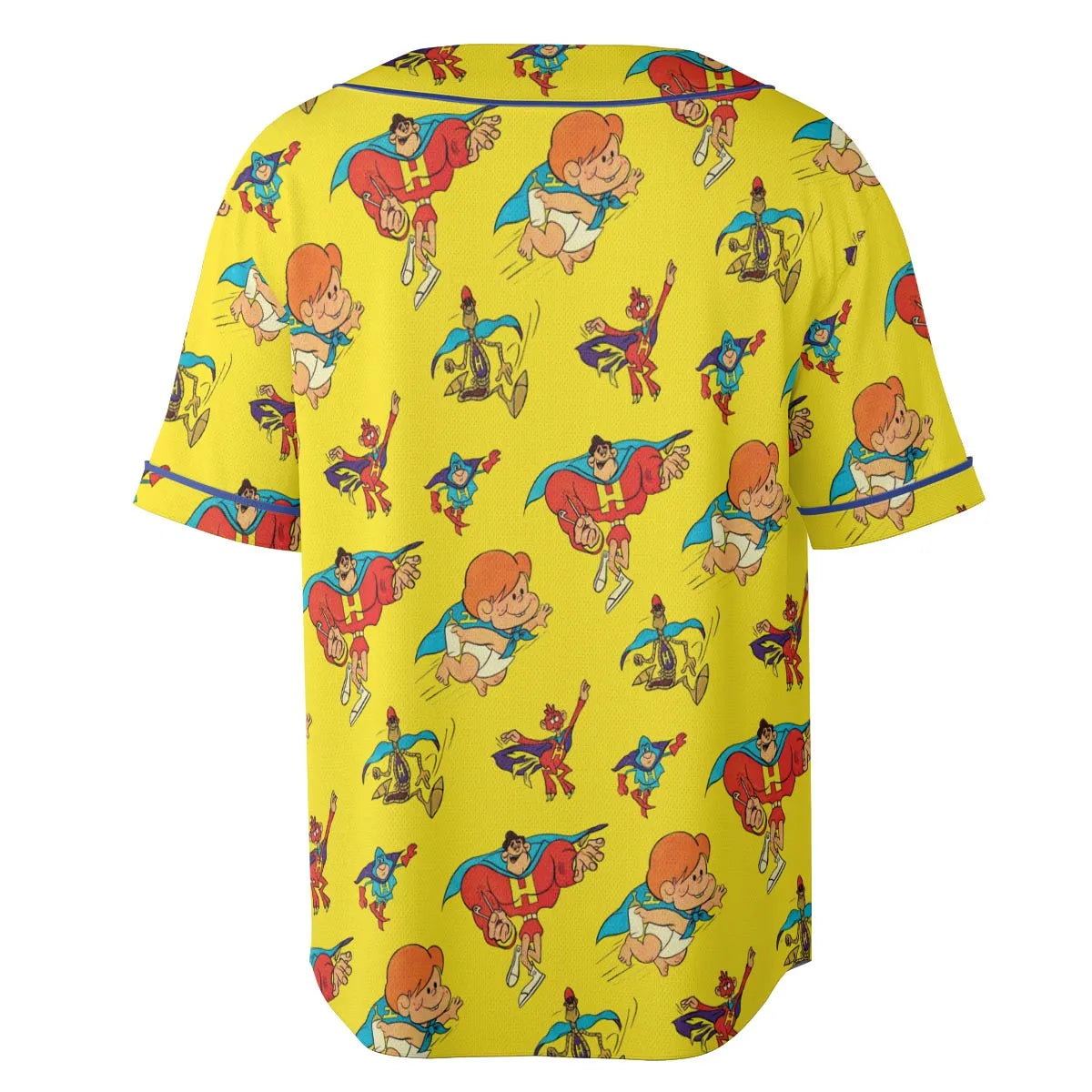 The Mighty Heroes Characters Unisex Baseball Jersey