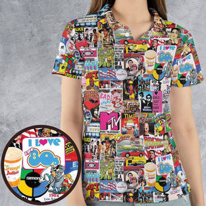AOP Men/Women Polo Shirt - TYFZ8E8J -  - 4