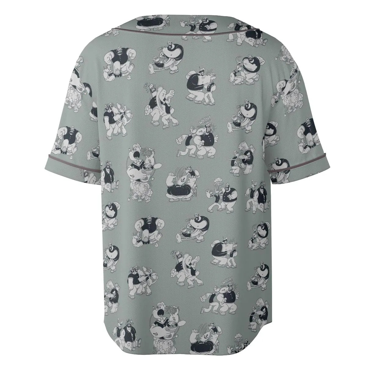 60s Sailors Battle Pattern Unisex Baseball Jersey