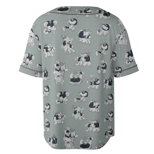 60s Sailors Battle Pattern Unisex Baseball Jersey