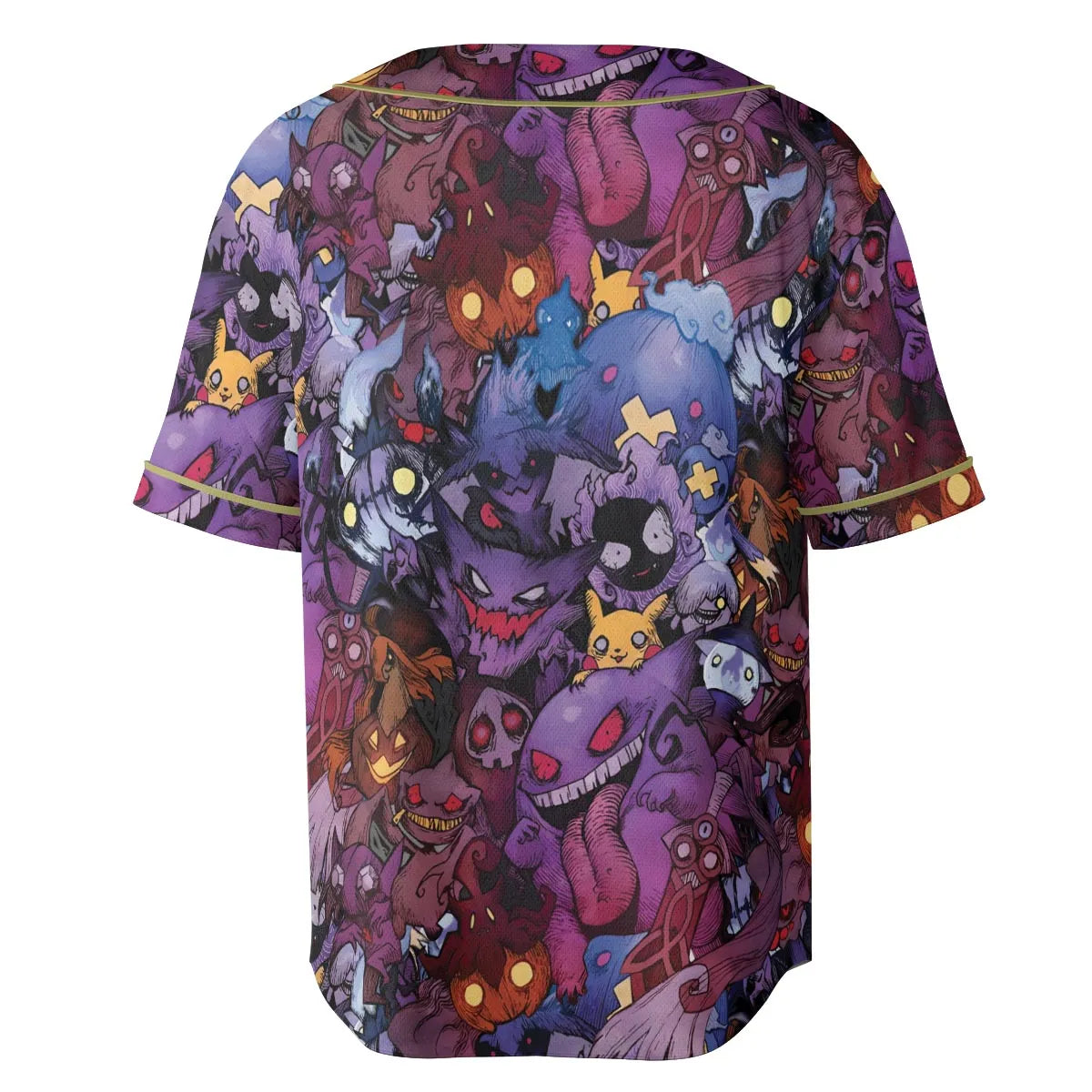 Scaries Poison Pokemon Unisex Baseball Jersey