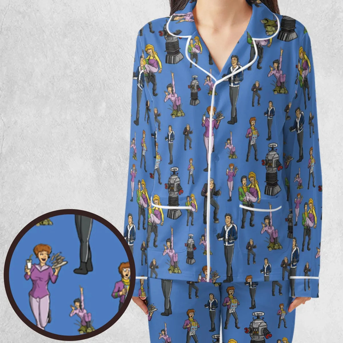 Lost In Space Characters Pajamas Set