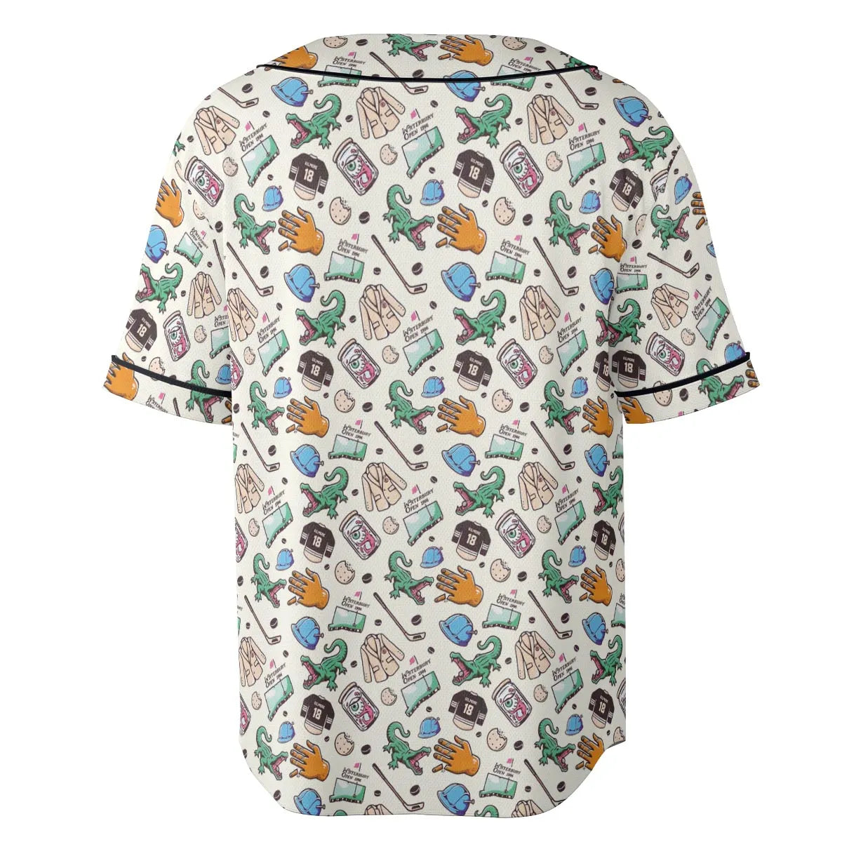 Happy Gilmore Pattern Unisex Baseball Jersey