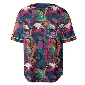 Star Wars Synthwave Unisex Baseball Jersey