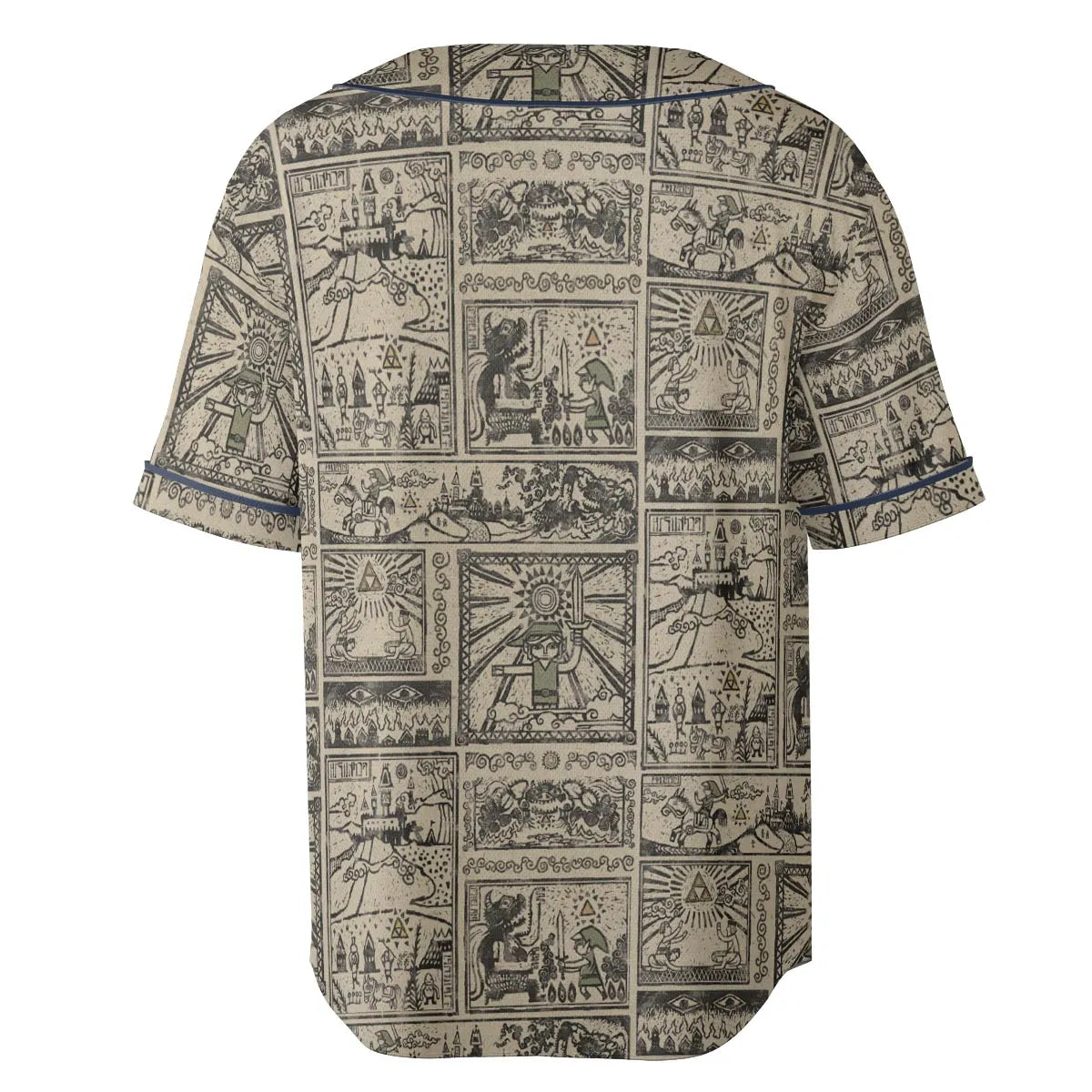 Zelda Story Of The Hero Time Legend Unisex Baseball Jersey