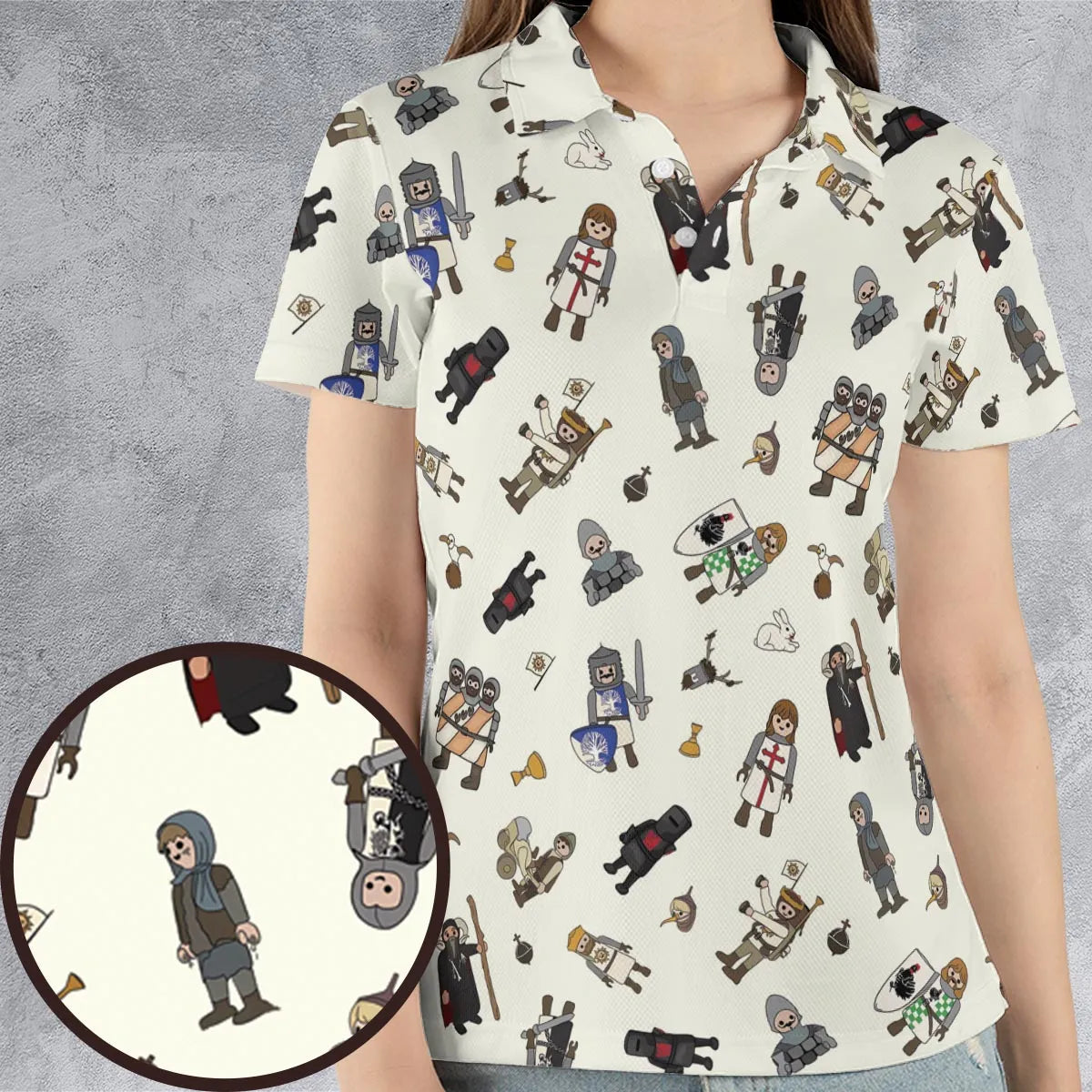 Holy Grail Toys AOP Men/Women Polo Shirt