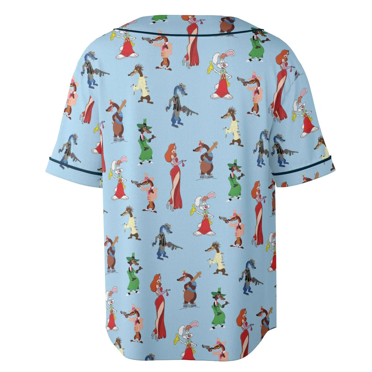 Roger Rabbit Jessica Rabbit The Weasels Who Framed Roger Rabbit Unisex Baseball Jersey