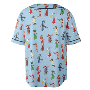 Roger Rabbit Jessica Rabbit The Weasels Who Framed Roger Rabbit Unisex Baseball Jersey