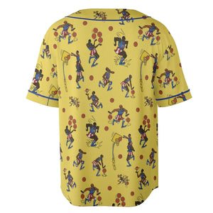 Harlem Globetrotters Unisex Baseball Jersey