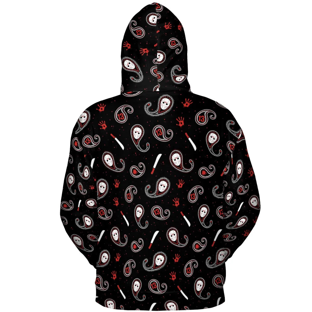 Jason Voorhees Friday The 13th Pattern All-over Print Hoodie
