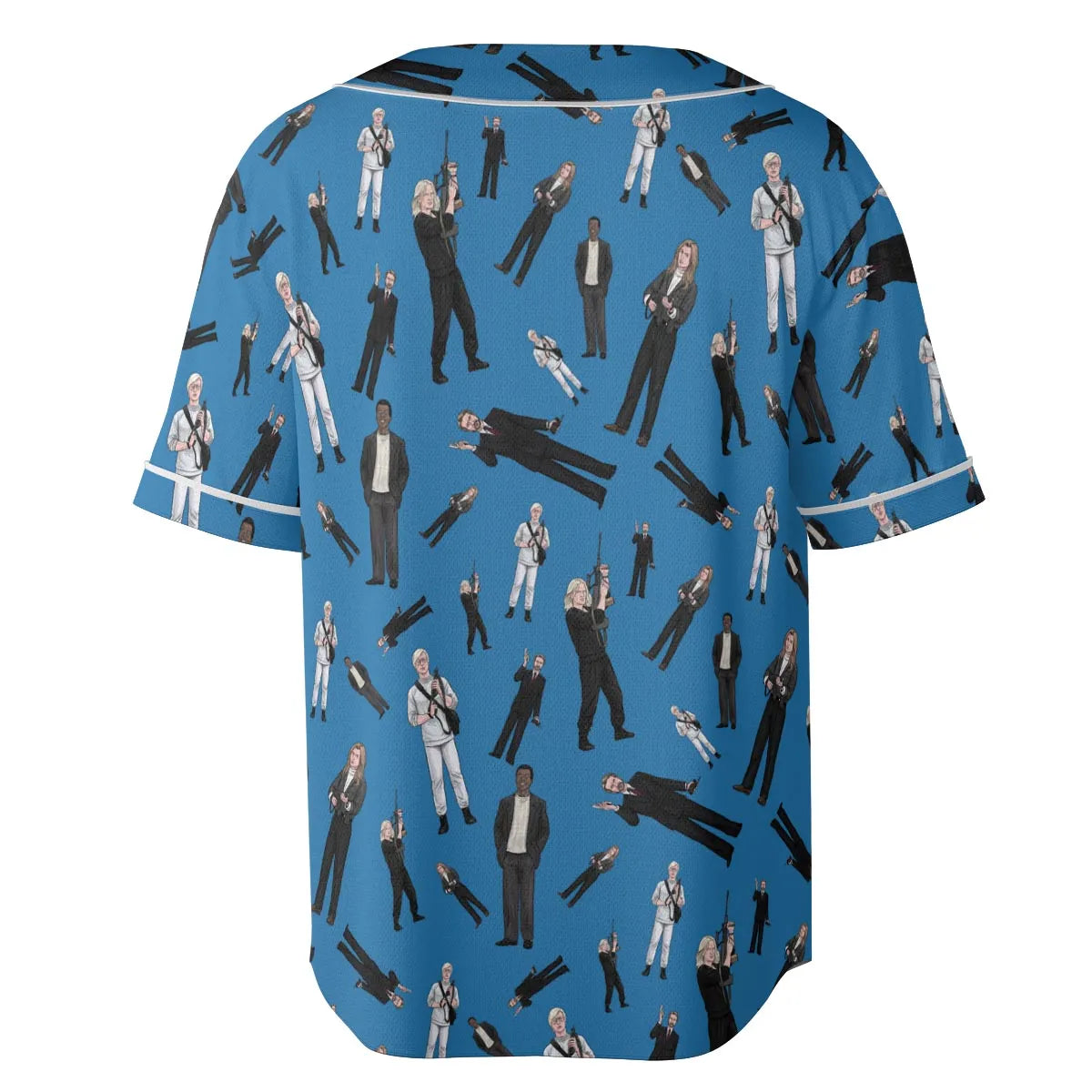Nakatomi Takeover Die Hard Unisex Baseball Jersey