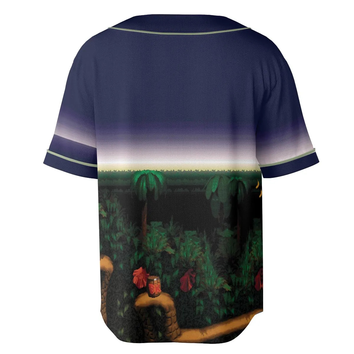 Barrel Cannon DonKey Kong Unisex Baseball Jersey