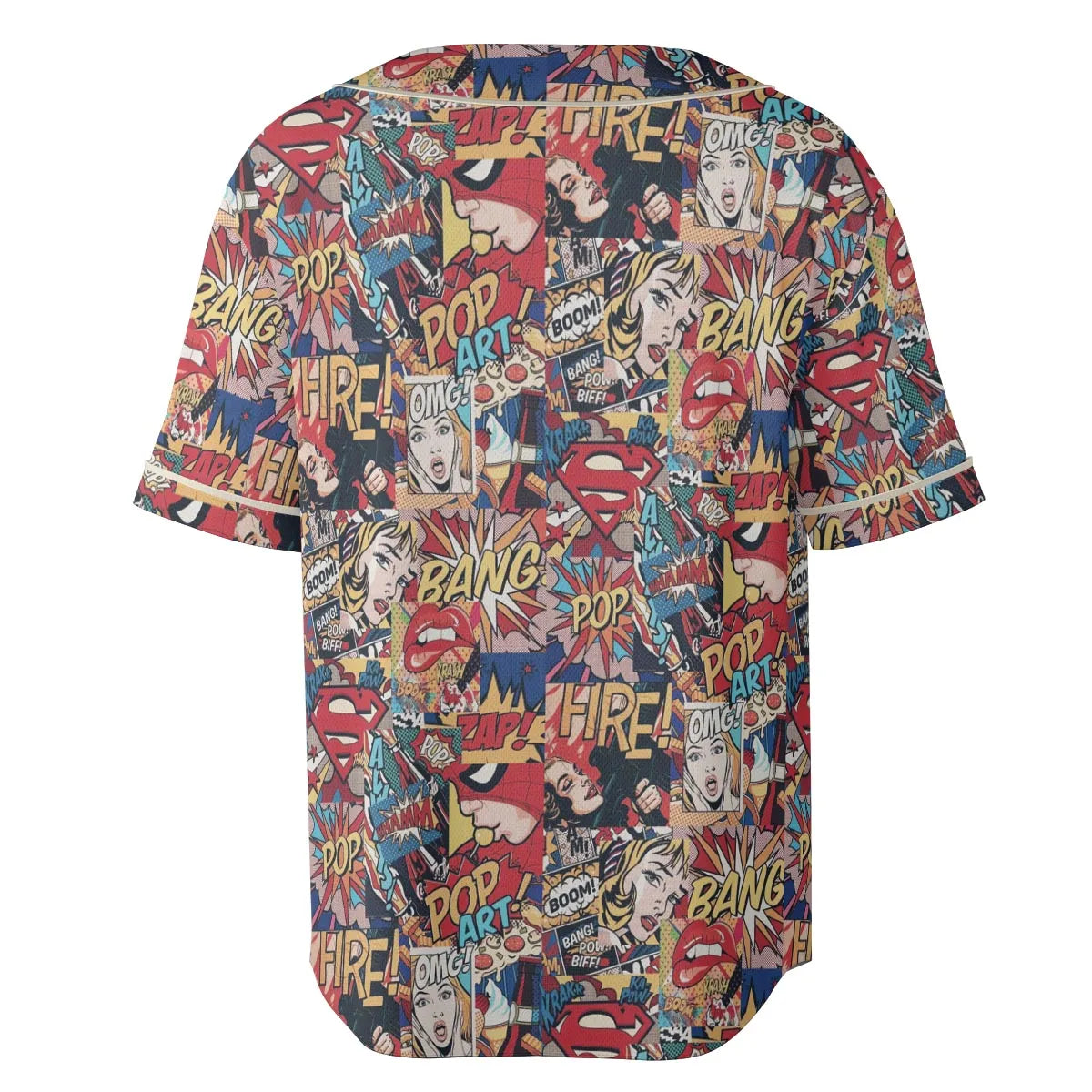 Pop Art Unisex Baseball Jersey