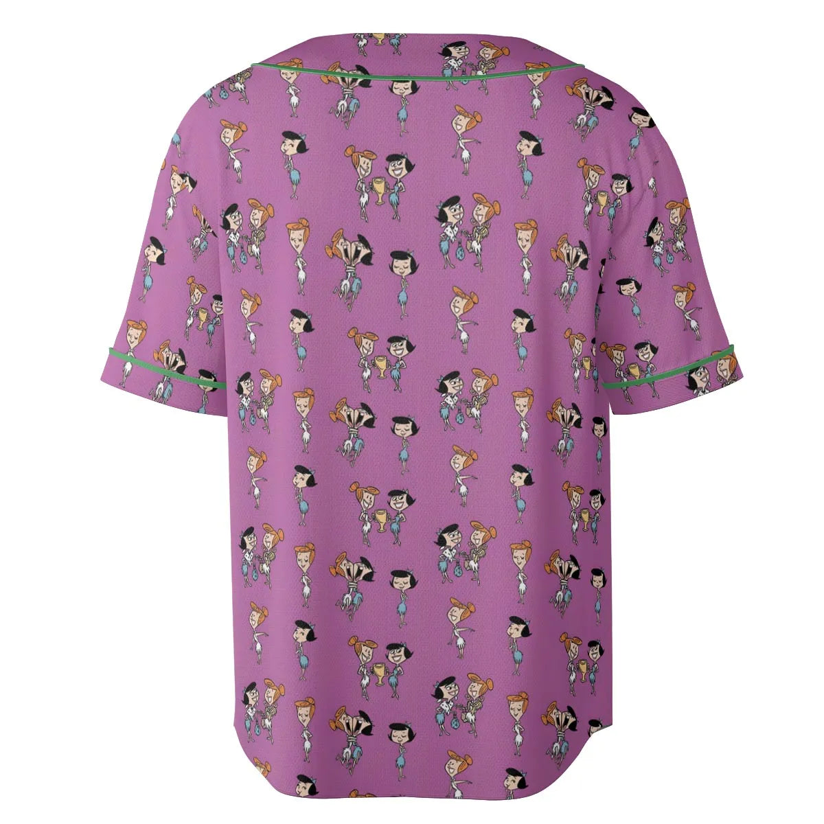 Wilma and Betty The Flintstones Unisex Baseball Jersey