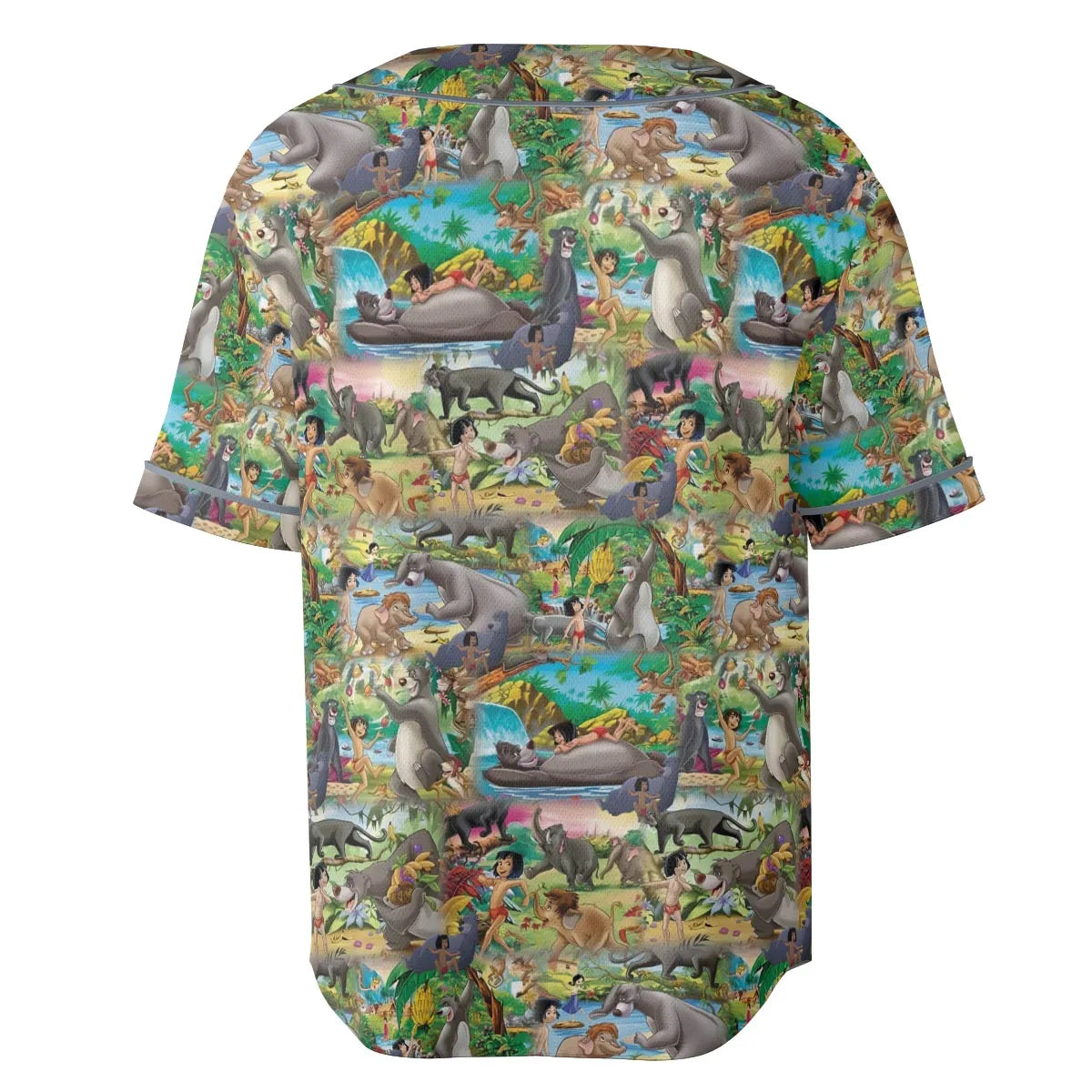 The Jungle Book Rudyard Kipling Seamless Unisex Baseball Jersey