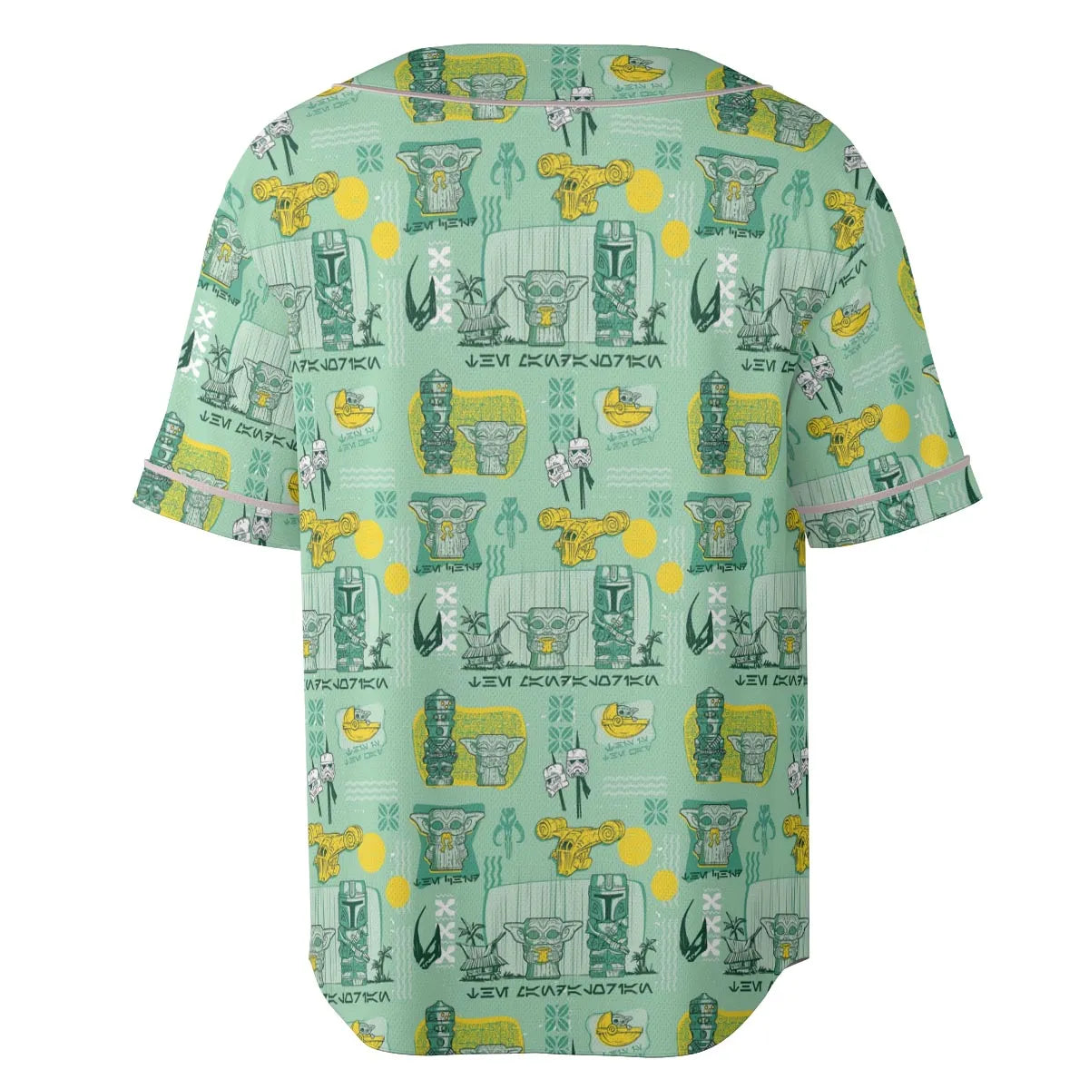 The Mandalorian Star Wars Aloha Unisex Baseball Jersey