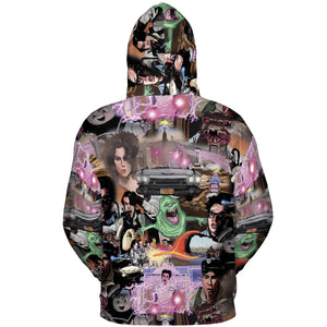 Ghostbusters Comic Style Montage All-over Print Hoodie