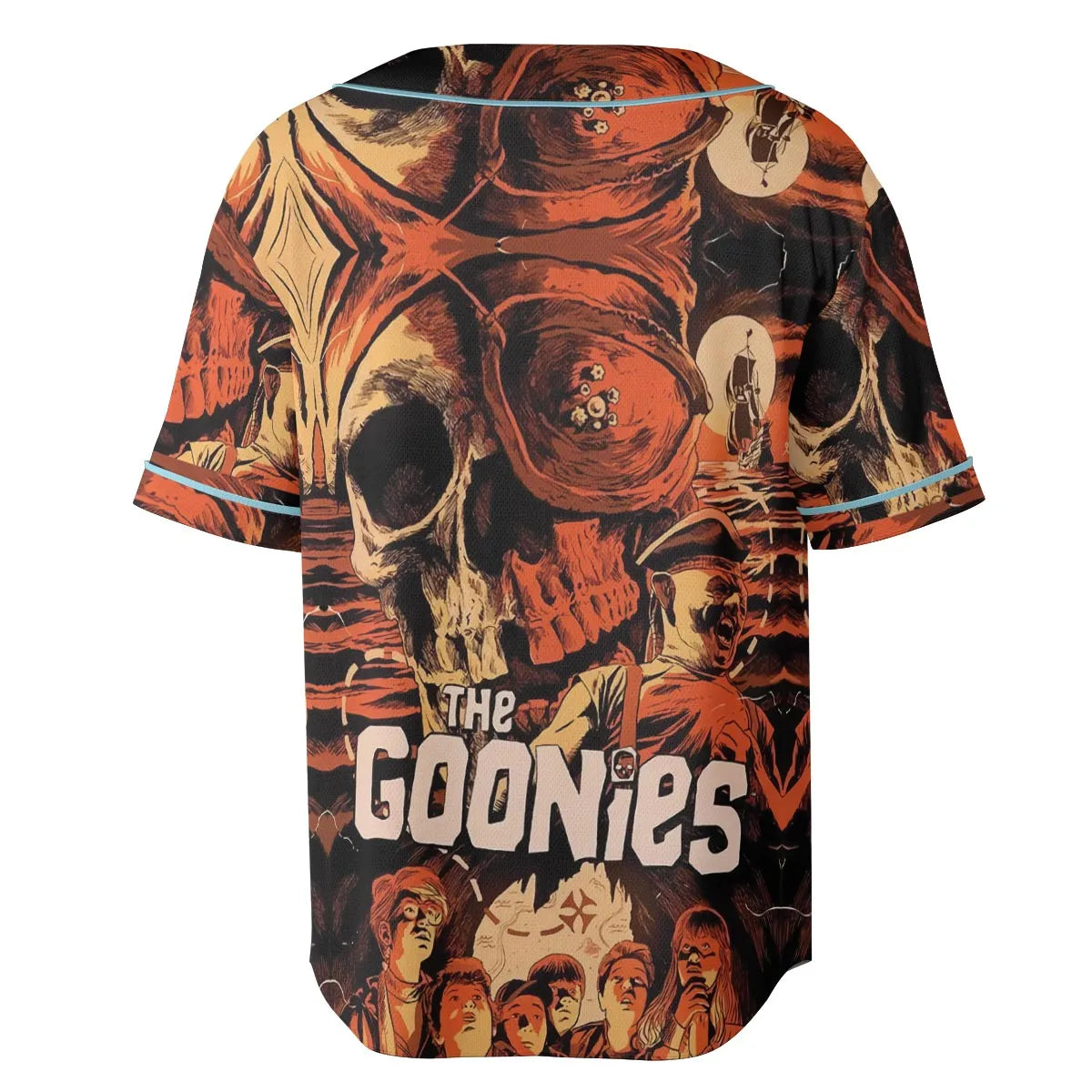The Goonies Pattern Unisex Baseball Jersey