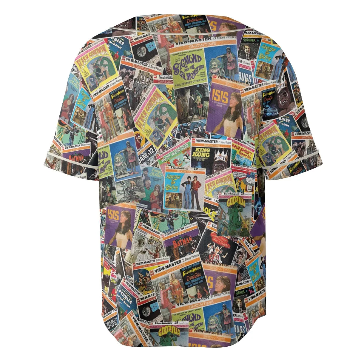 View-Master Collage Unisex Baseball Jersey