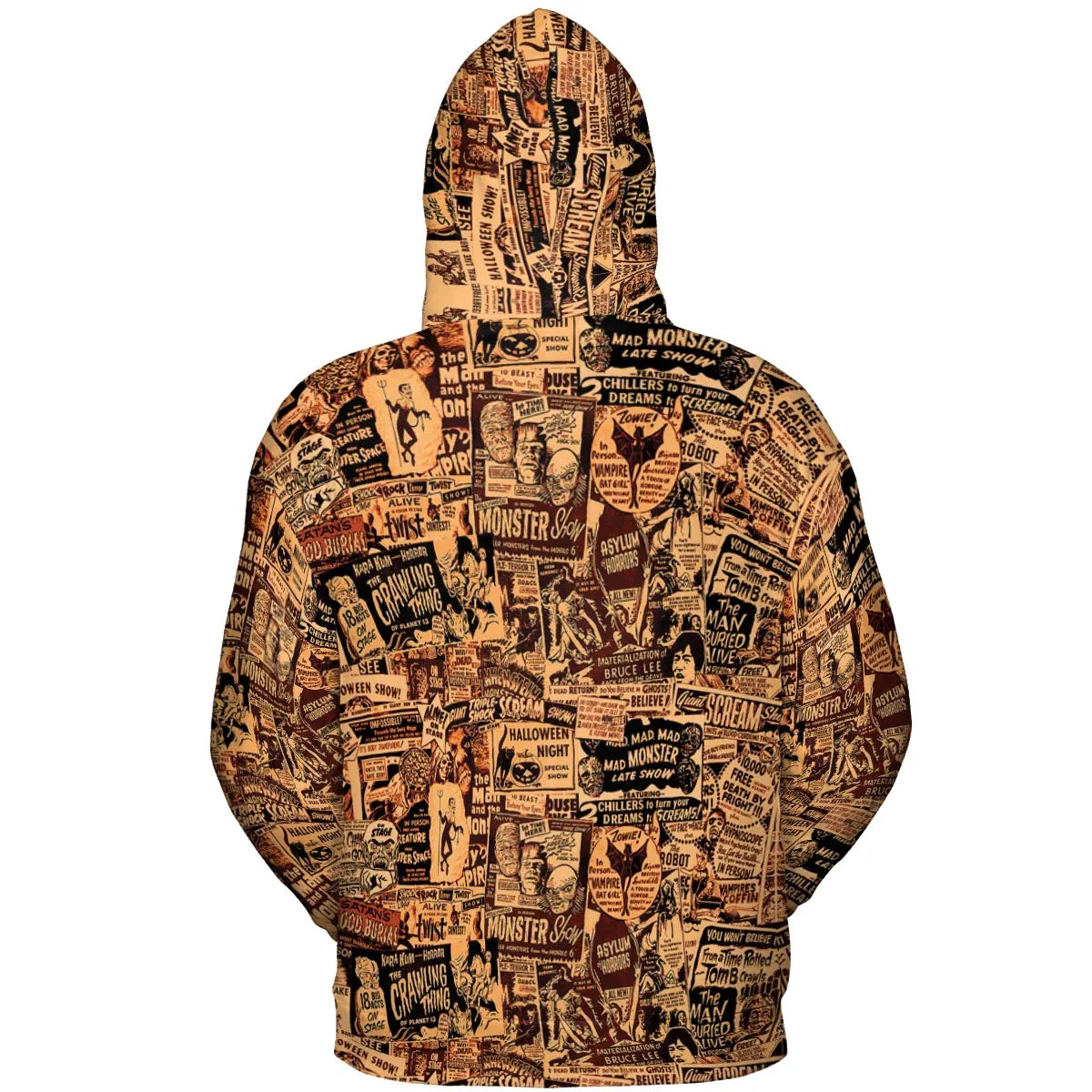 The Monster Show Mashup All-over Print Hoodie