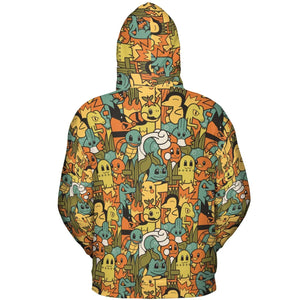 Power Starter Colors Pokemon All-over Print Hoodie