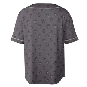 Perrrrrserker Pokemon Pattern Unisex Baseball Jersey