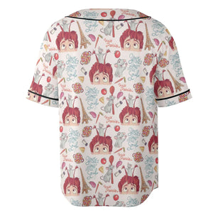 Cute Controller Ratatouille Unisex Baseball Jersey