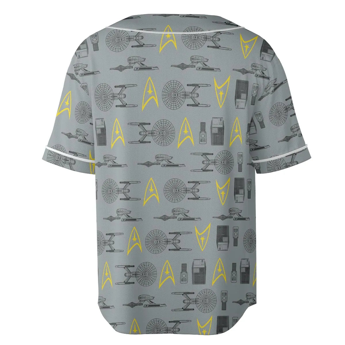 S.T Shipyard Star Trek Unisex Baseball Jersey