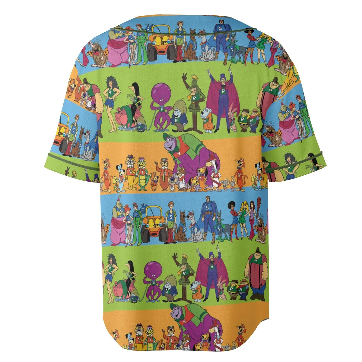 Yogi Yahooeys Scooby Doodies Really Rottens Laffalympics Unisex Baseball Jersey