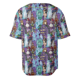 Foolish Mortal Supply Haunted Mansion Unisex Baseball Jersey
