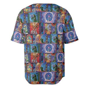 Beauty And The Beast Story Windows Unisex Baseball Jersey
