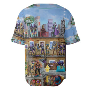 80’s Turtle Power Unisex Baseball Jersey