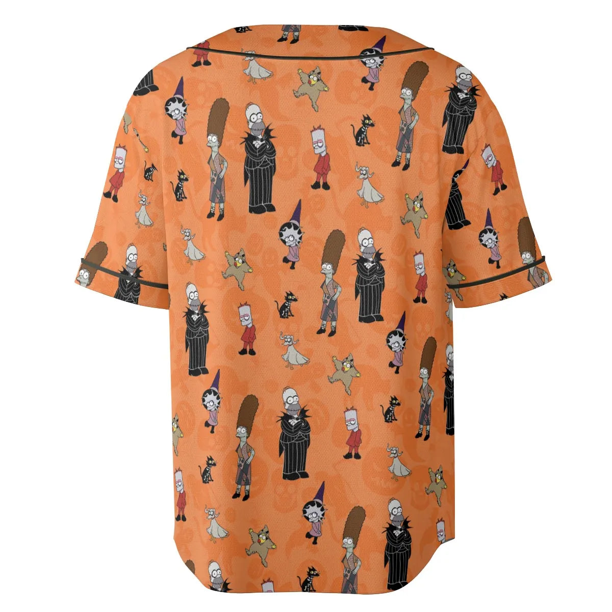 The Simpsons Halloween Unisex Baseball Jersey