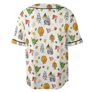 Chibi Tales Of The Wizard Of Oz Unisex Baseball Jersey
