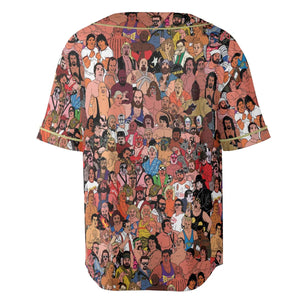 90s Professional Wrestlers Unisex Baseball Jersey