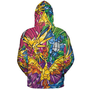 Legendary Birds Pokemon All-over Print Hoodie