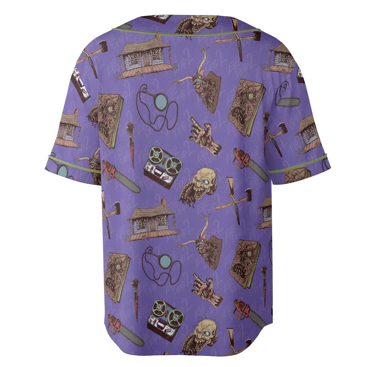 Evil Dead Horror Unisex Baseball Jersey