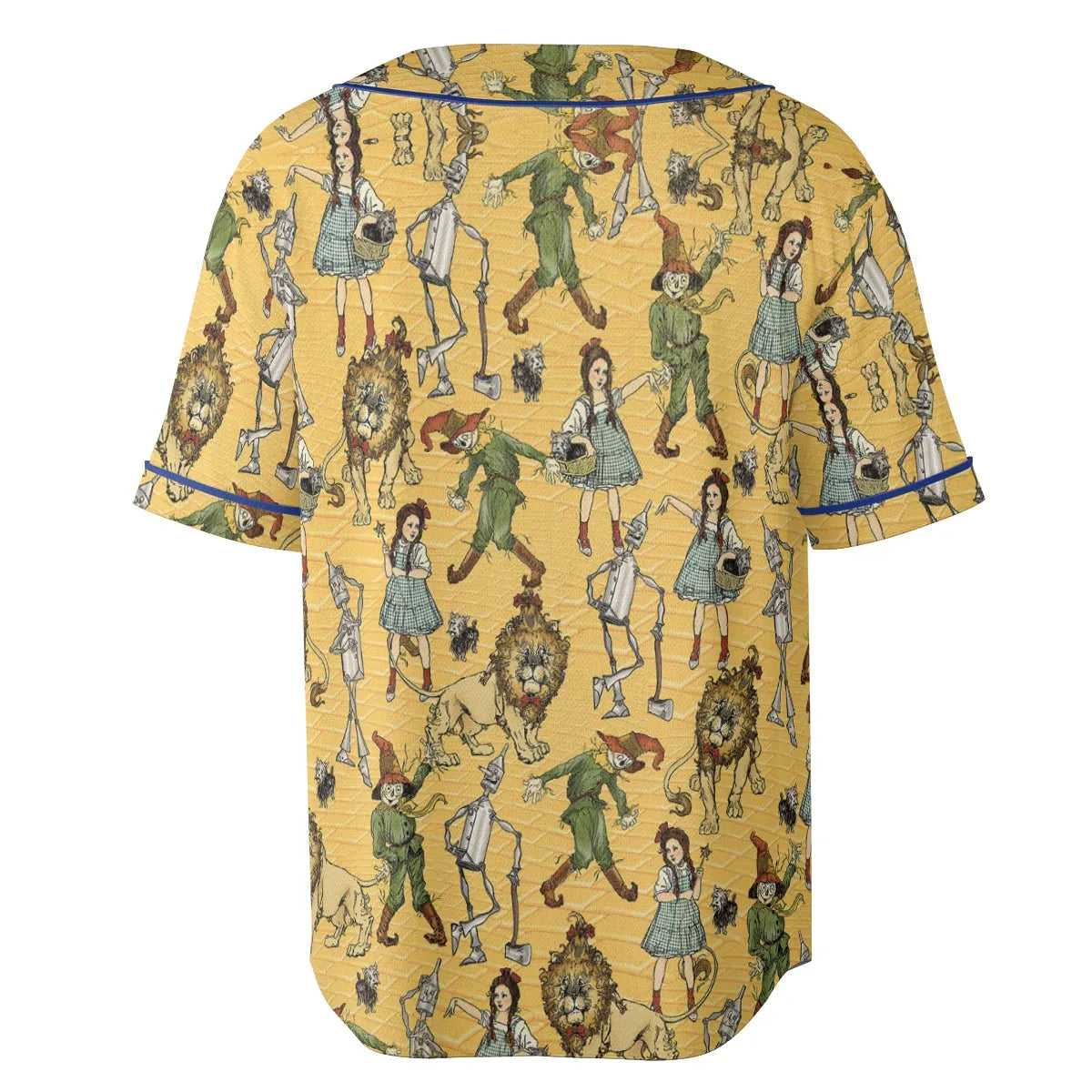 Magic Of Oz Characters Pattern Unisex Baseball Jersey